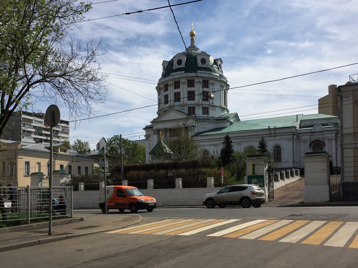Храм Симеона Столпника за Яузой